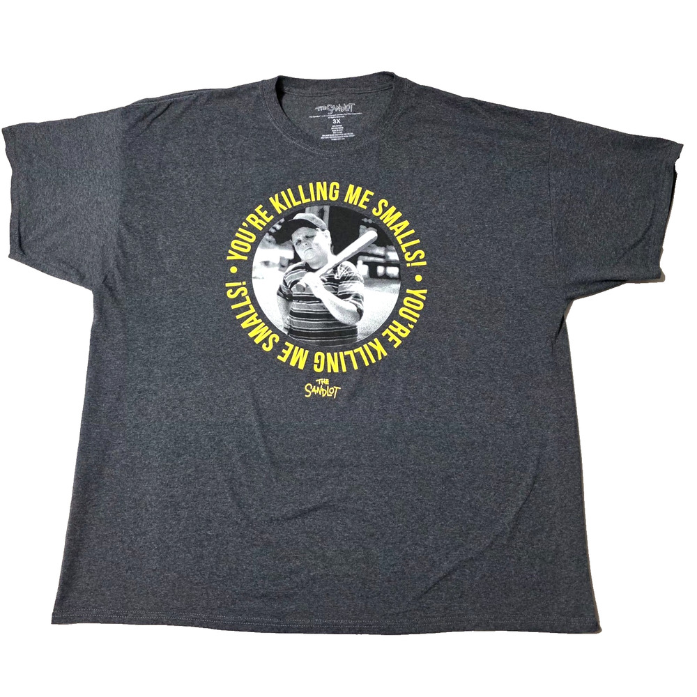 The Sandlot "You're Killing Me Smalls" T-Shirt Gray 3X Ham Porter Graphic Tee